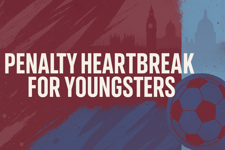 PENALTY HEARTBREAK FOR YOUNGSTERS