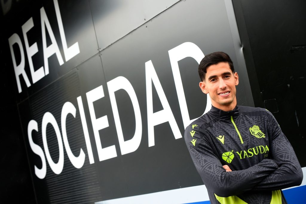 Aguerd at Real Sociedad 