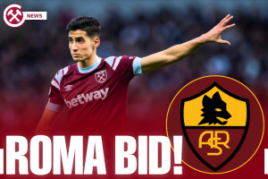 Nayef Aguerd with title 'ROMA BID'