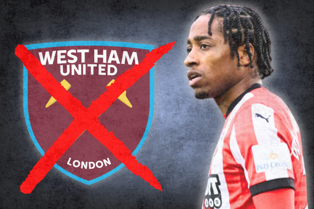 West Ham not interested in Kyle Walker Peters