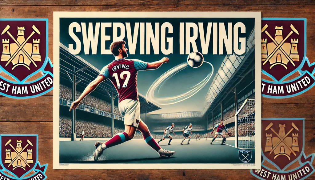 Graphic of 'Swerving Irving'