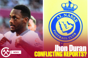 Jhon Duran to West Ham Transfer