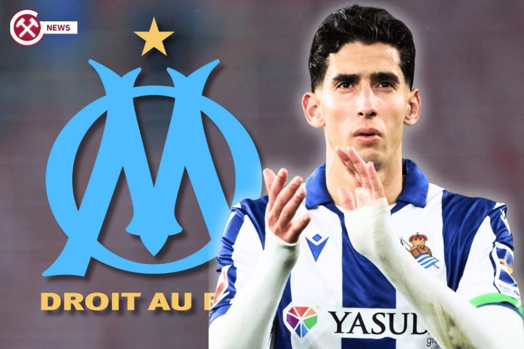 Aguerd with marseille logo