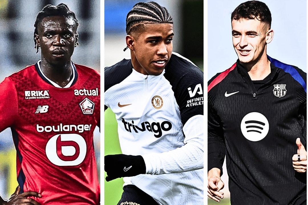 Lille’s Ngal’ayel Mukau, Barcelona’s Marc Casado and Chelsea’s Andrey Santos as West Ham targets